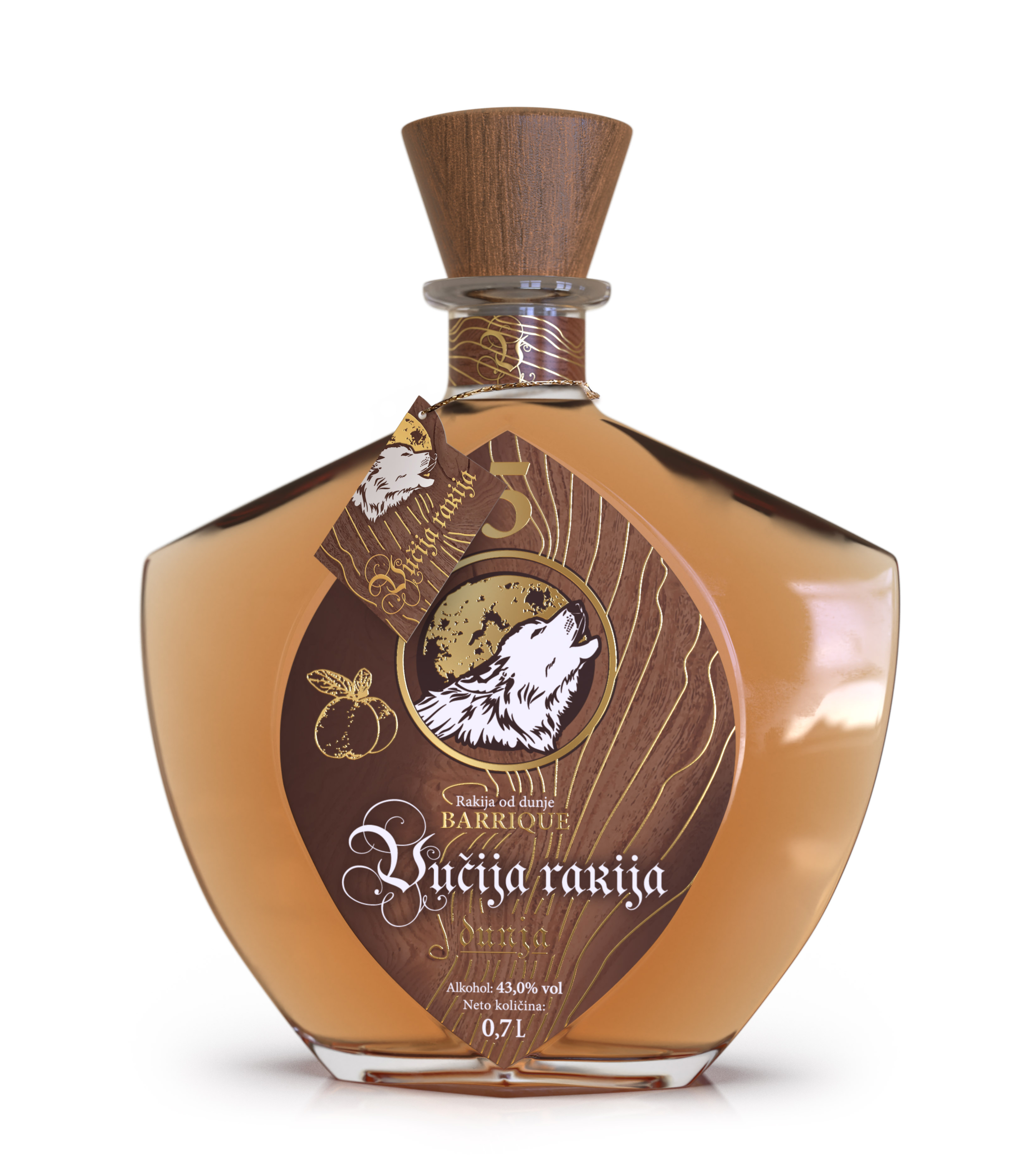 Vučija rakija Dunja barrique Vučija rakija Dunja barrique