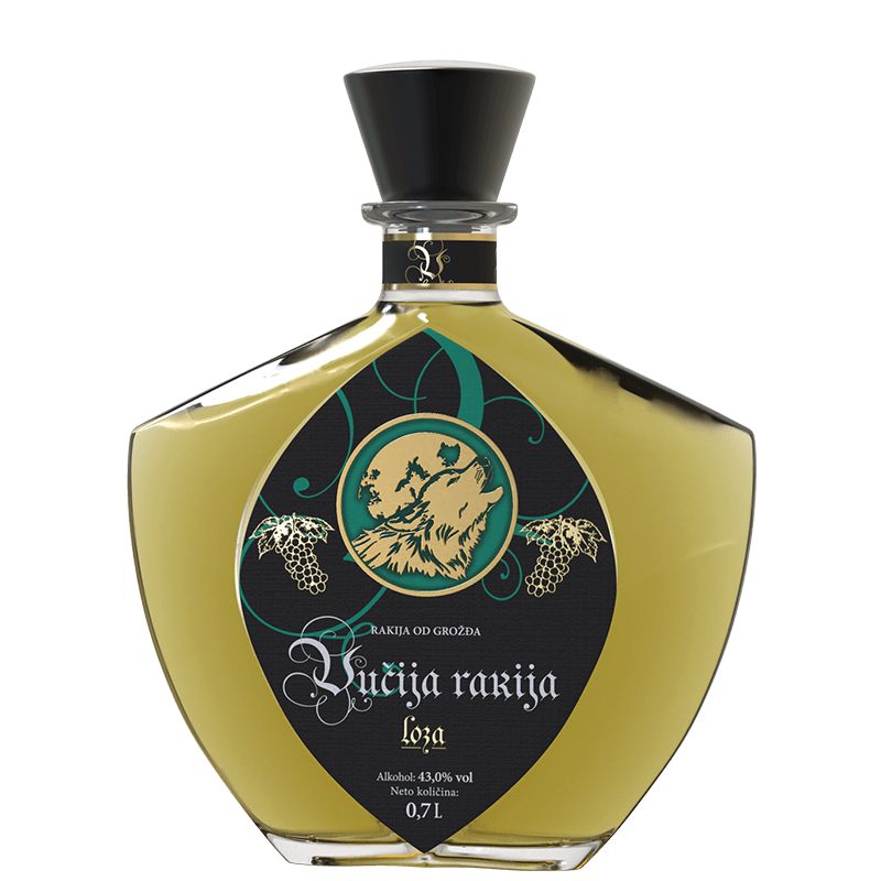 Vučija rakija Loza Vučija rakija Loza