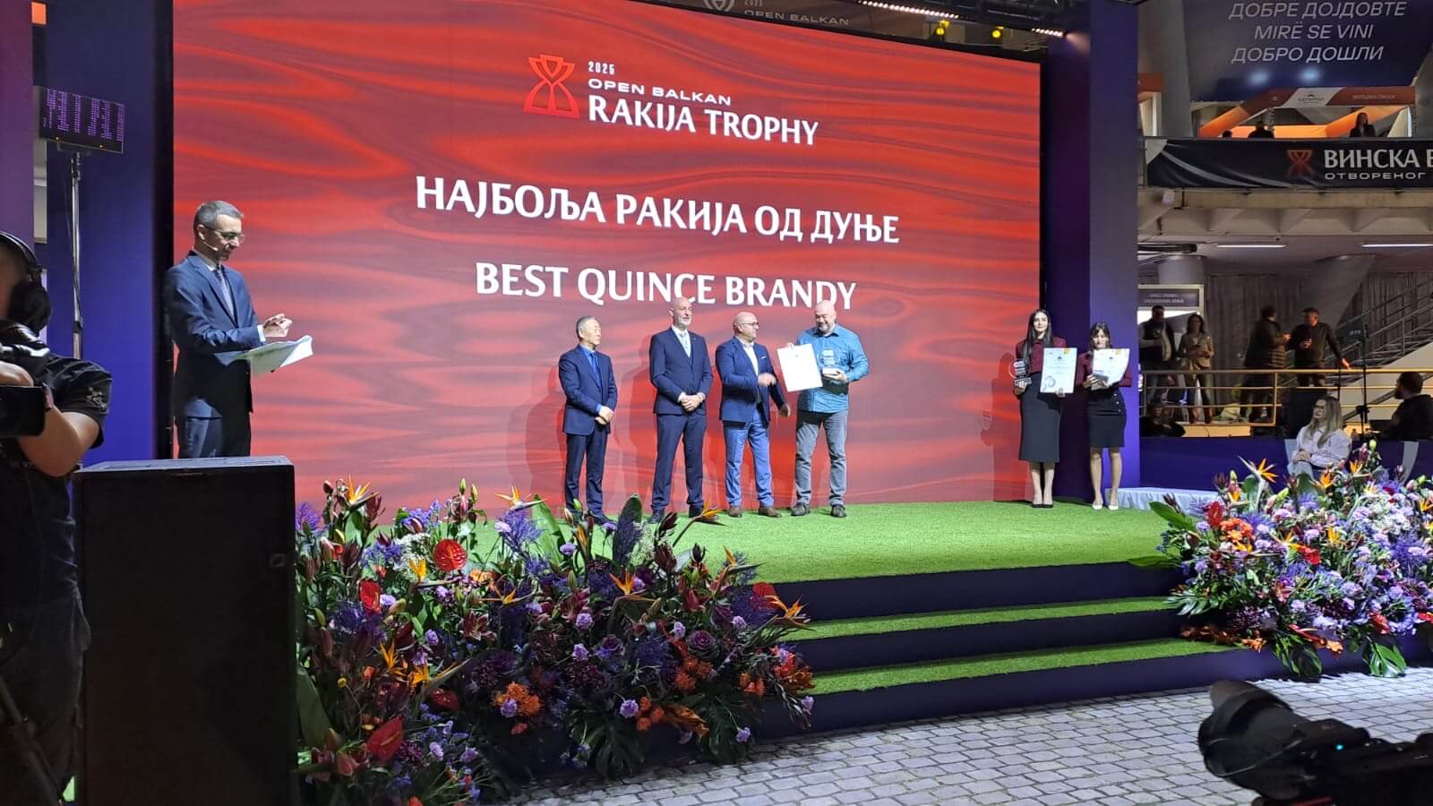 Vučija rakija – premium quality confirmed at the Wine Vision 2025 fair 2